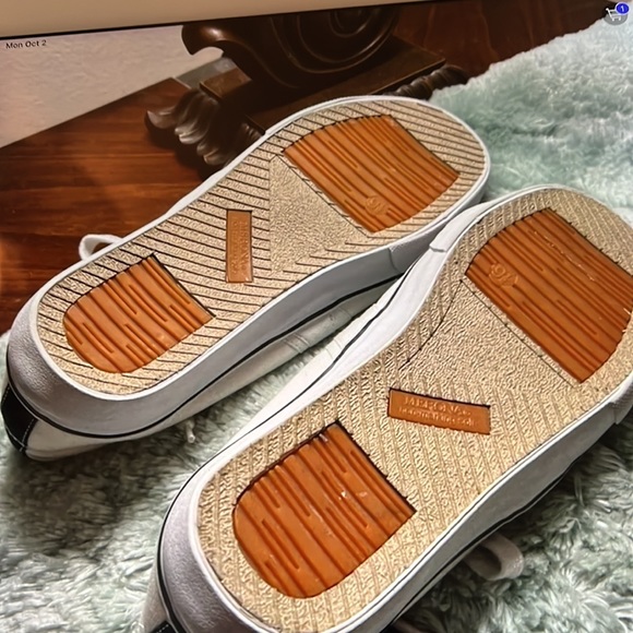 Men’s white tennis shoes, Merona (Target) brand, sz 9.5 - Picture 7 of 7